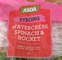 Watercress spinach and rocket