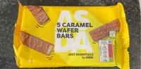 Asda caramel wafer bars