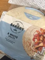 8 White Wraps