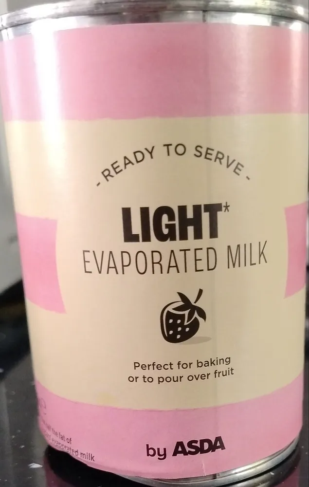 Evaporated Semi-Skimmed Milk