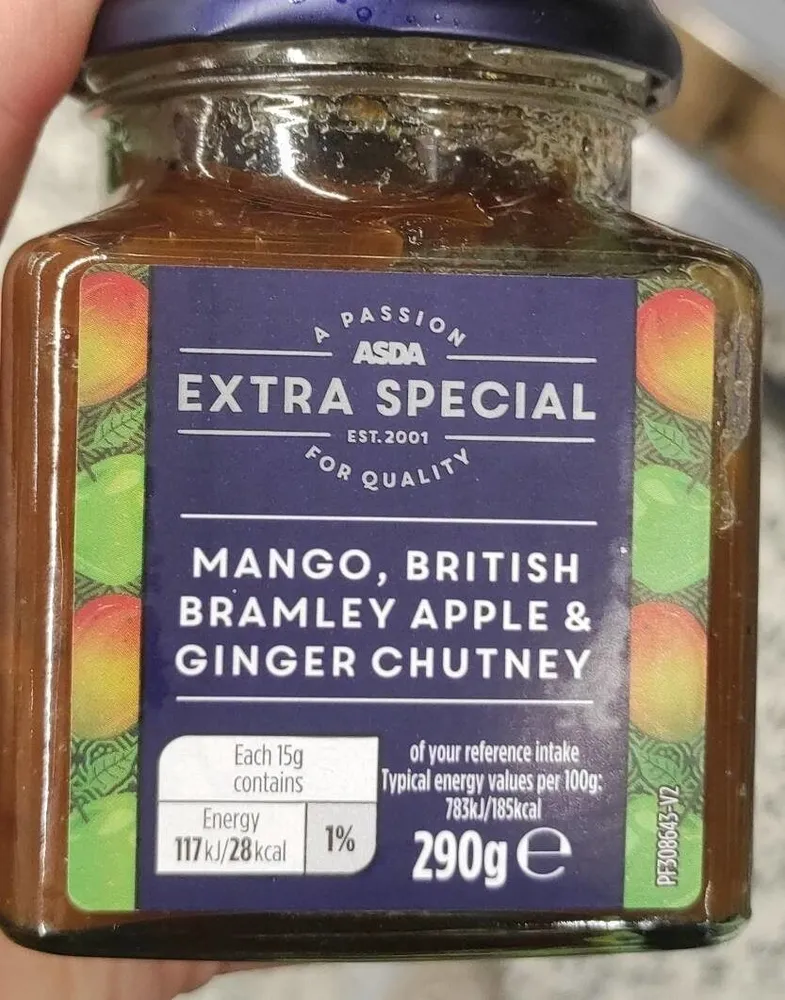 Mango British Bramley Apple and Ginger