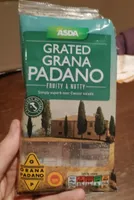 Grated grana padano