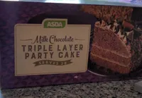 triple layer party cake
