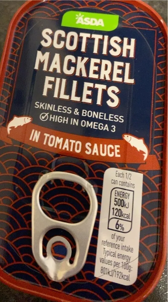 Scottish mackerel fillets