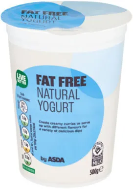 Fat Free Natural Yogurt