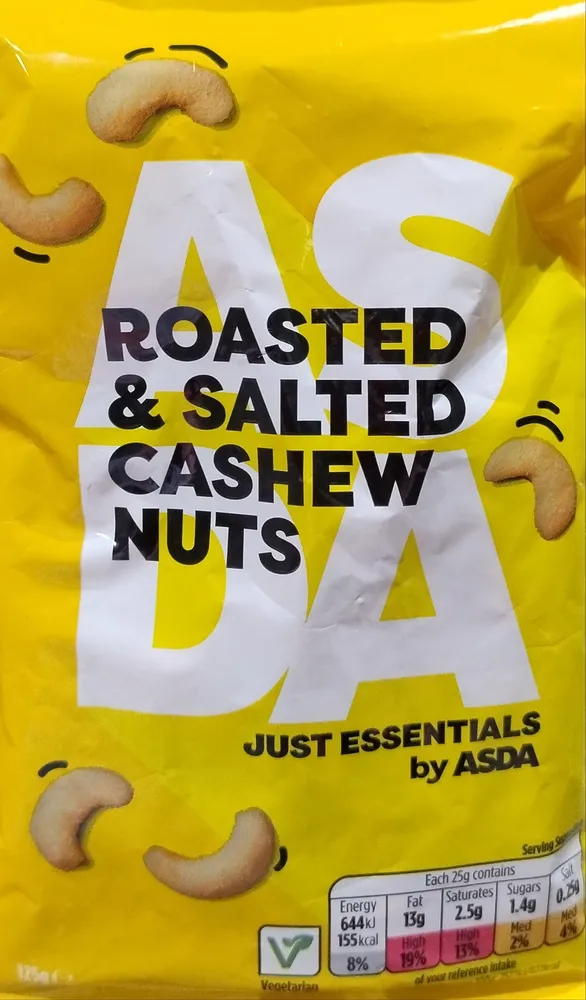 Roasted & Salted Cashew Nuts