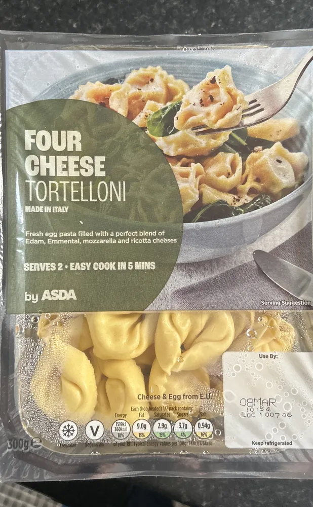 Four Cheese Tortelloni