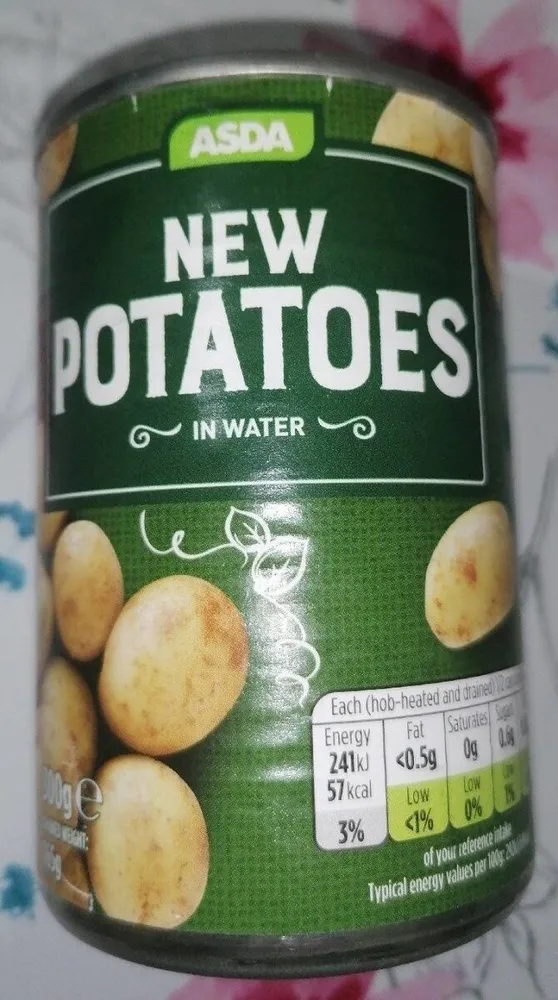 New Potatoes In Water