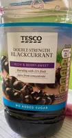 Double strength blackcurrant