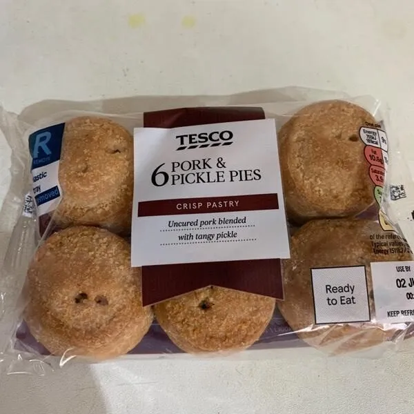 Pork and pickle pies