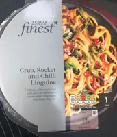 Crab, rocket and chili linguine