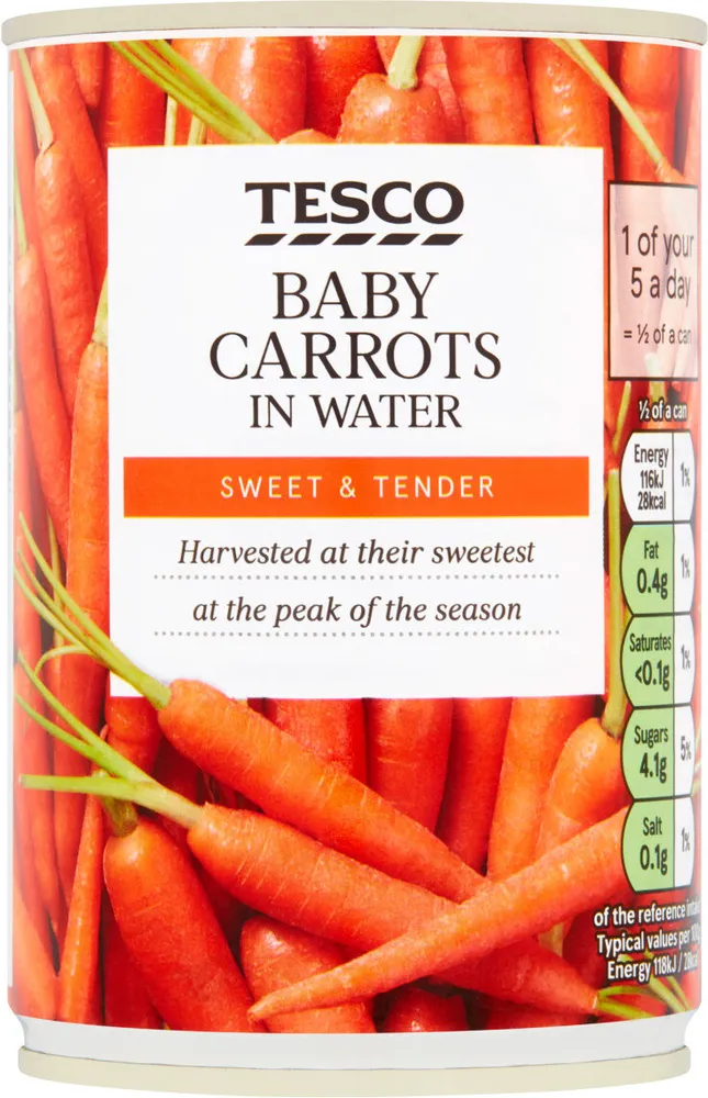 Baby Carrots In Water