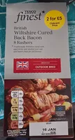British Wilsthire Cured Back Bacon