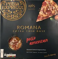 Pizza Romana pollo american