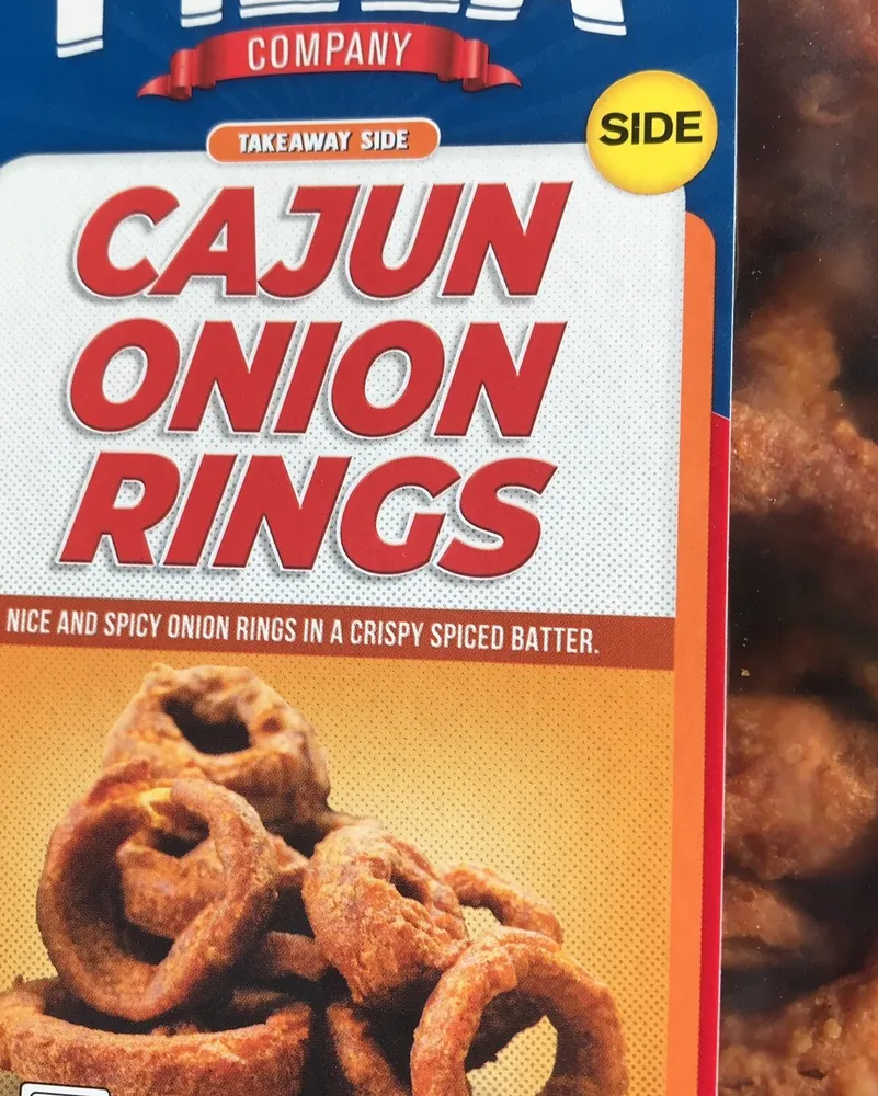 THE PIZZA COMPANY AKAWAY SIN CAJUN ONION RINGS NIC