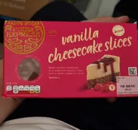 Vanilla Cheesecake Slices