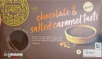 Chocolate & salted caramel tarts
