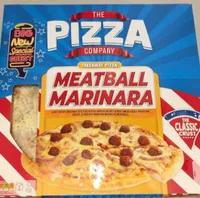 Meatball Marinara pizza