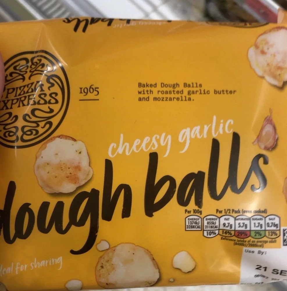 Cheesy Garlic Dough Balls