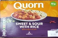Sweet and sour with rice