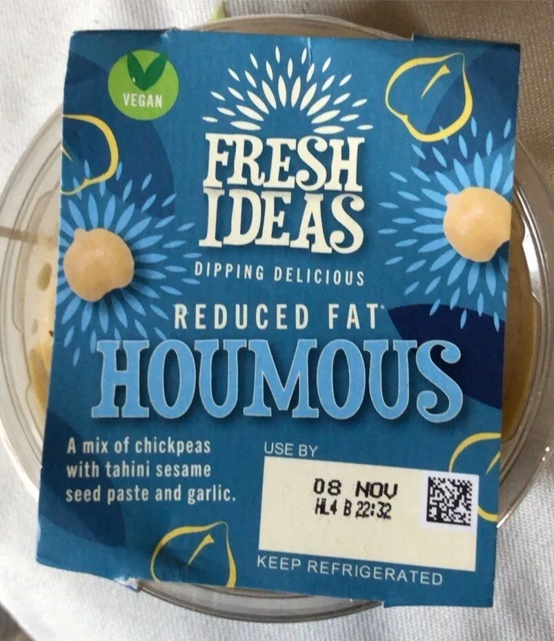 Reduced fat Houmous