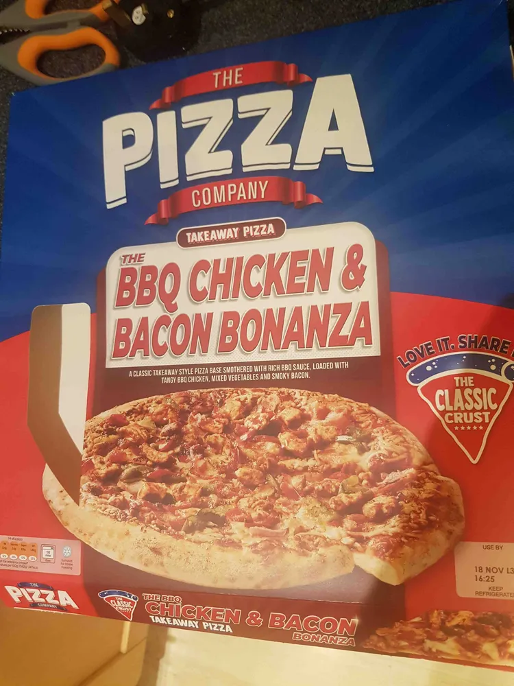 BBQ Chicken & Bacon Bonanza Pizza