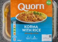 Korma with rice