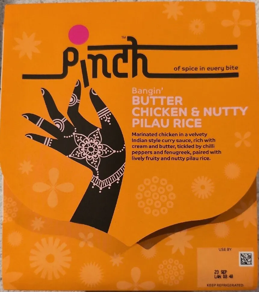 Pinch Bangin’ Butter Chicken & Nutty Pilau Rice