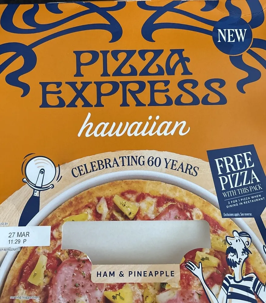 hawaiian ham & pineapple