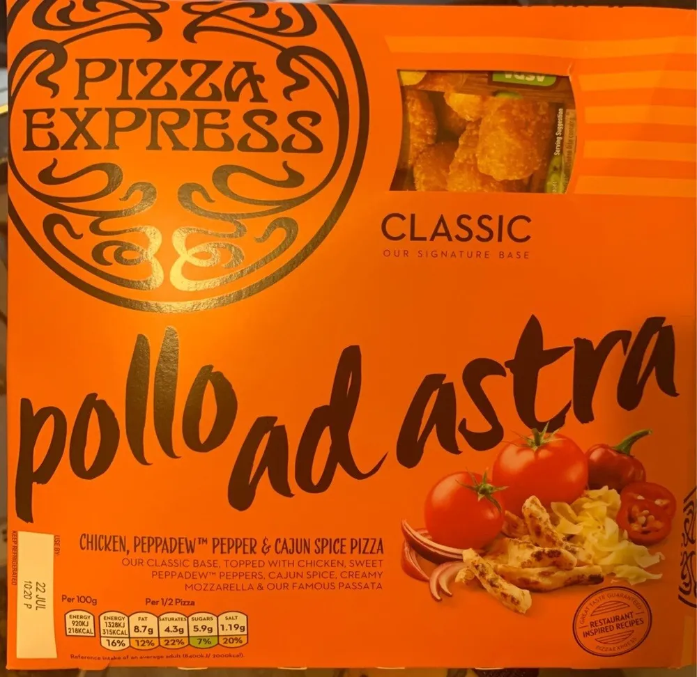 Pollo Ad Astra Pizza