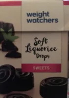 Weight watcher soft liquorice drops