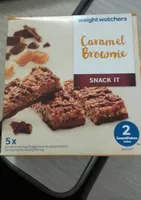 Barre caramel brownie