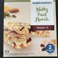 Nutty fruit muesli