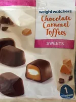 Chocolate caramel toffees