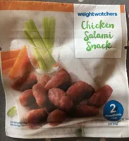 Chicken salami snack