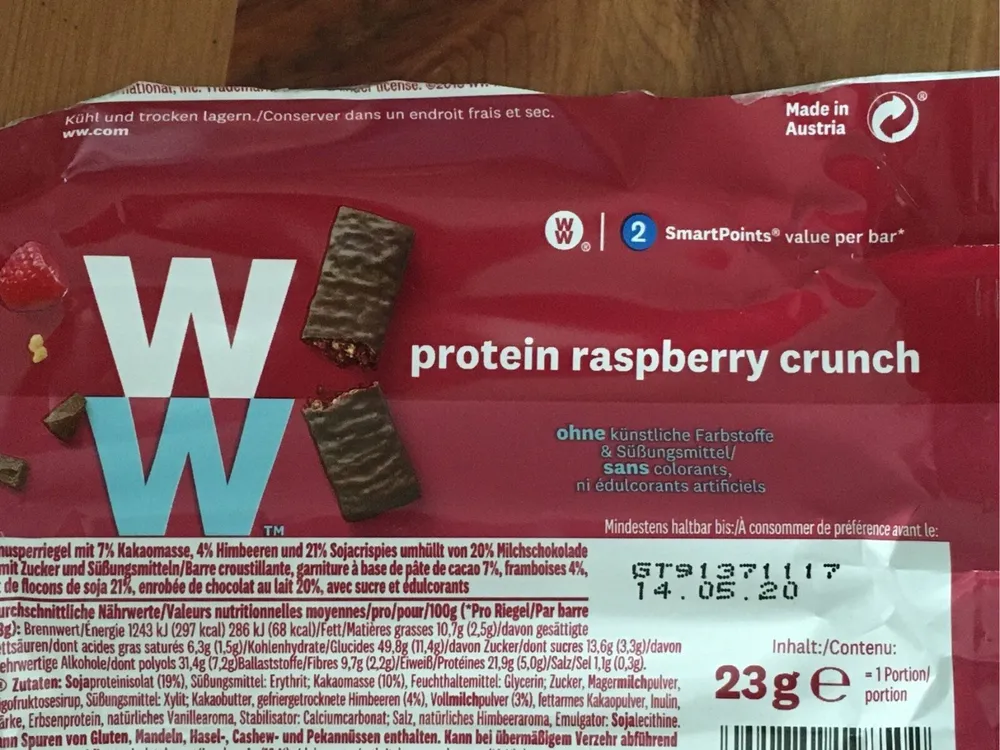 Protein raspberry