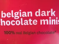 Belgian dark chocolate minis
