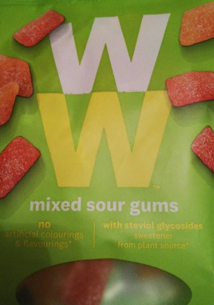 Mixed sour gums