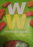 Mixed sour gums