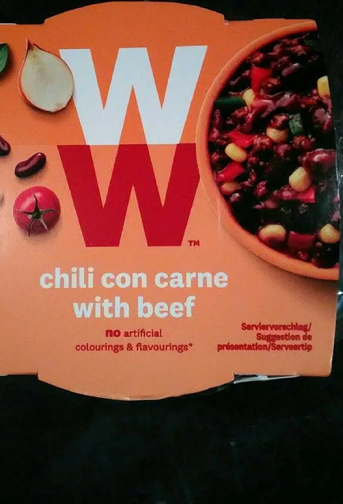 Chili con carne with beef