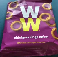 Chickpea rings onions