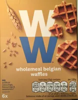 Wholemeal belgian waffles