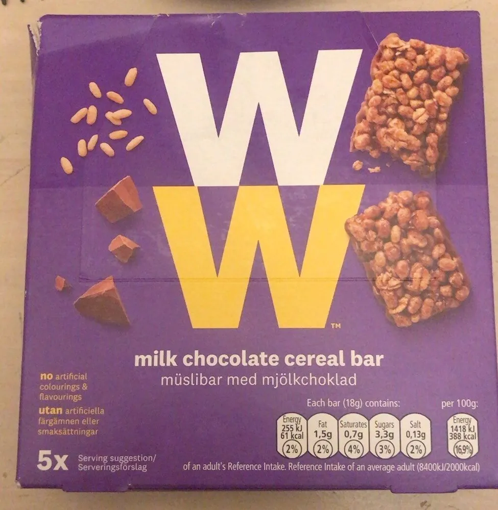 Milk Chocolate Cereal Bar