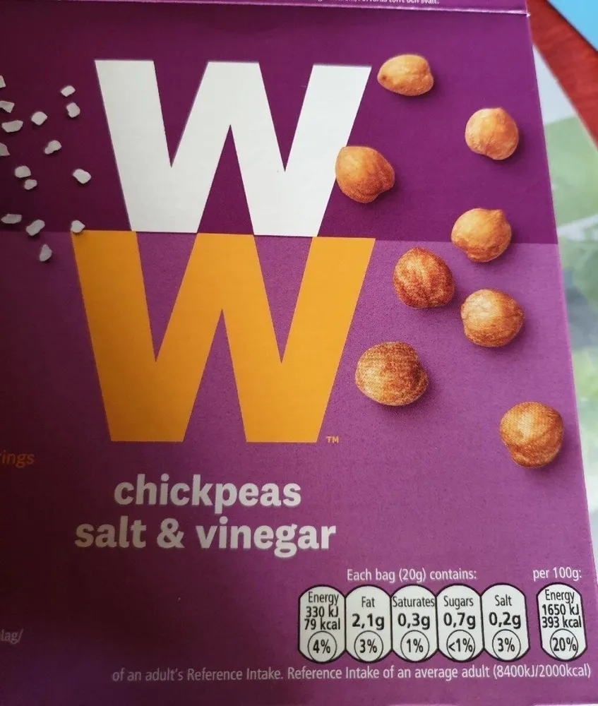 Chickpeas salt & vinegar WW