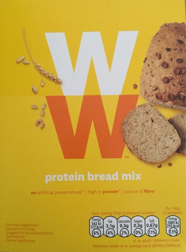 Protein bread mix