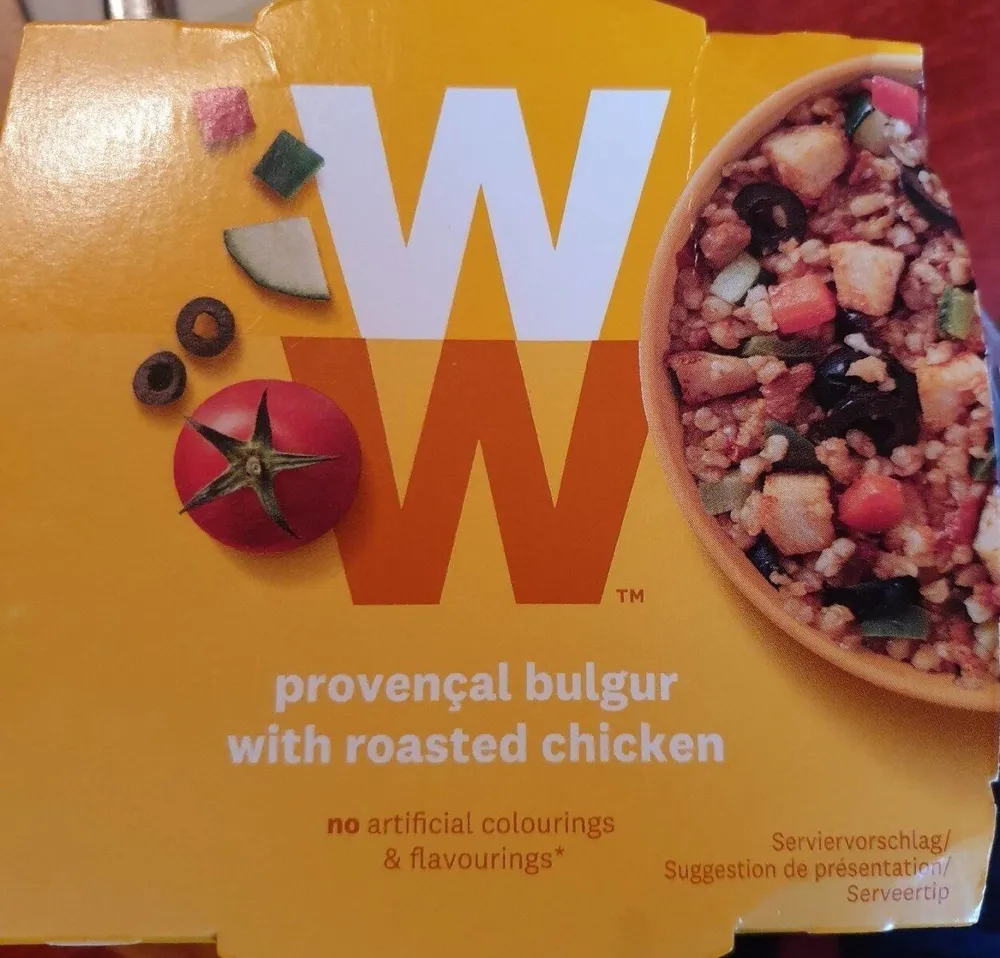 Provençal bulgur with roasted chicken