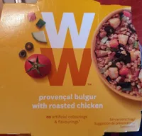 Provençal bulgur with roasted chicken