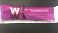 Barre de chocolat au lait belge