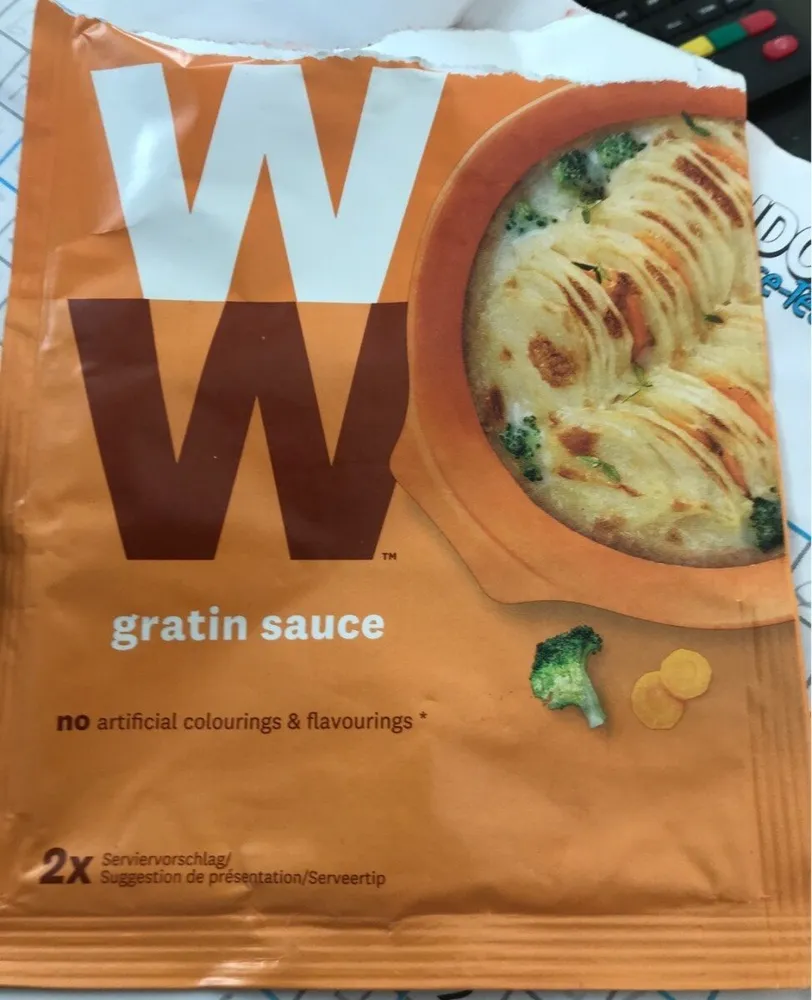 Gratin sauce