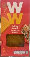 Yellow Lentil Lasagne Sheets
